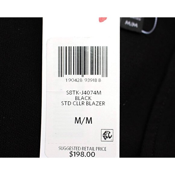 New w/Tags - Eileen Fisher Stretch Crepe Stand Collar Jacket, Blazer Med - Picture 5 of 12